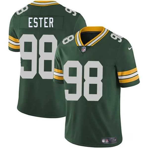 Men & Women & Youth Green Bay Packers #98 James Ester Green 2025 Vapor Untouchable Limited Stitched Jersey,We sell and wholesale Men & Women & Youth Green Bay Packers #98 James Ester Green 2025 Vapor Untouchable Limited Stitched Jersey on line form chian!